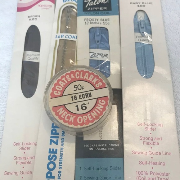 Vintage collection of new sewing notions - Picture 2 of 6